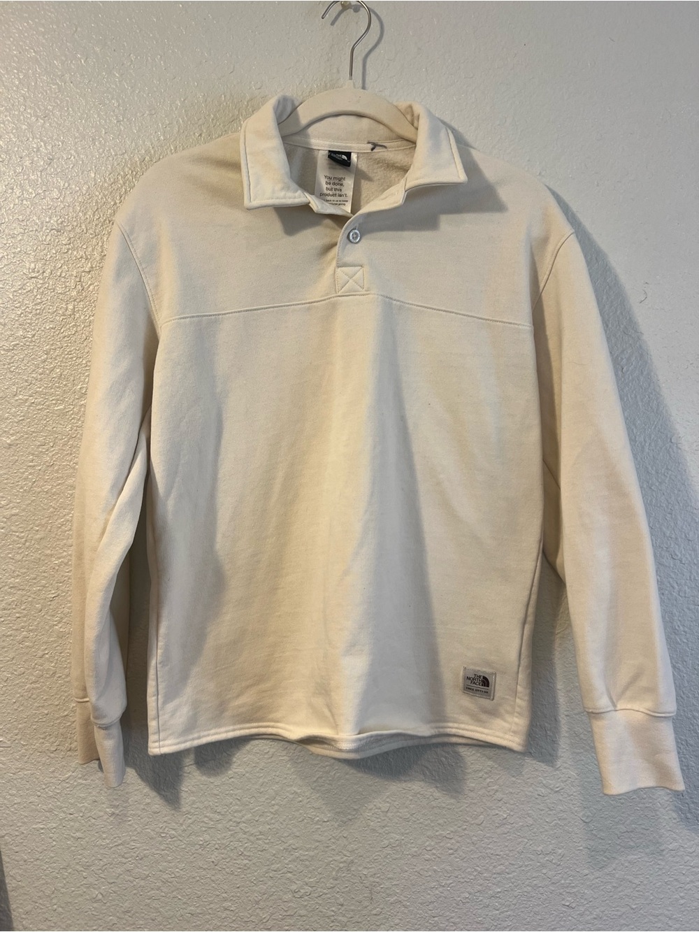 The North Face Women’s Cream Long-Sleeve Popover Shirt